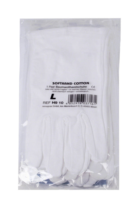 Universal Soft-Hand Cotton Gloves, Large, 1 Pair