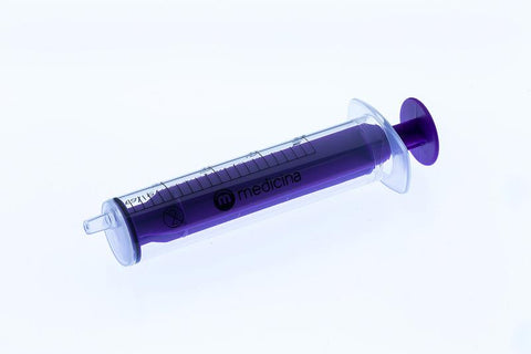 Medicina Reusable Oral Tip Syringe, 20ml, Pack of 10