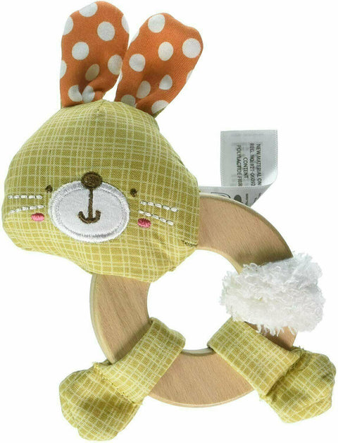 Bright Starts Little Taggies Clutch & Hold Wooden Toy