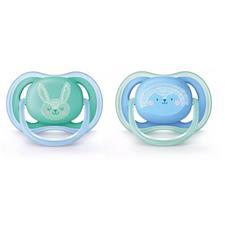 Philips Avent Ultra Air Soother Blue 6-18m, Pack 2