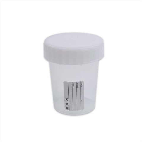 Nutwell Medical Polypropylene Sample Container with Screw Cap, 180ml