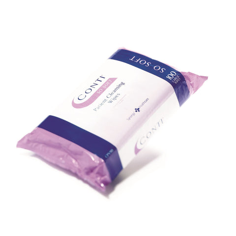 Conti SoSoft Dry Wipes, Large, 30cm x 36cm, Pack of 100