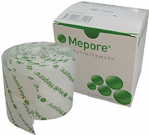 Mepore Self-Adhesive Absorbent Dressing Roll 5m x 7cm, Non-Sterile