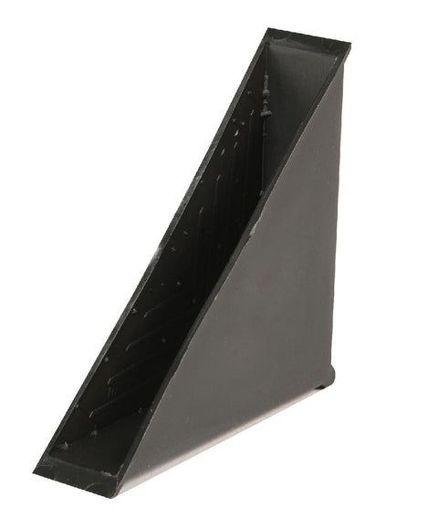 Closed Corner Protector - Length 45.0 mm x 8.0 mm Thick, Black, Pack of 100