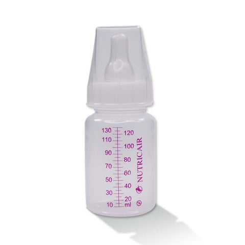 SteriCare Sterile Disposable Single Use Baby Bottle 130ml & 3 Speed, Standard Teat, Pack of 1
