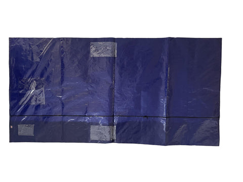 Heavy Duty Body Bag with viewing windows, Grey , Adult, 102 x 208cm