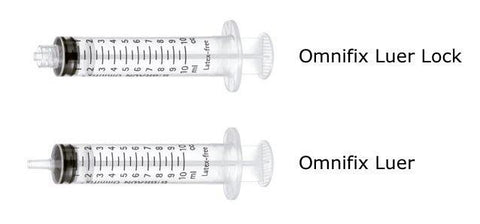 Omnifix Luer Lock Solo Syringe, 10ml, Pack of 10
