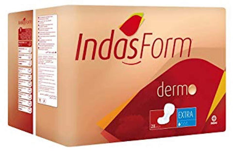 Indasform Shaped Pads Extra, Pack of 28