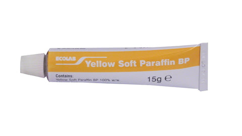 Ecolab Yellow Soft Paraffin BP (Petroleum Jelly), 15g, Pack of 2
