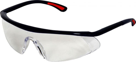 Java Safety Glasses, Clear Lens, One Size
